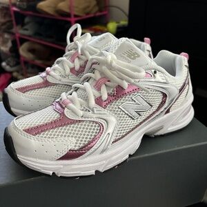 New balance 530 white pink sugar